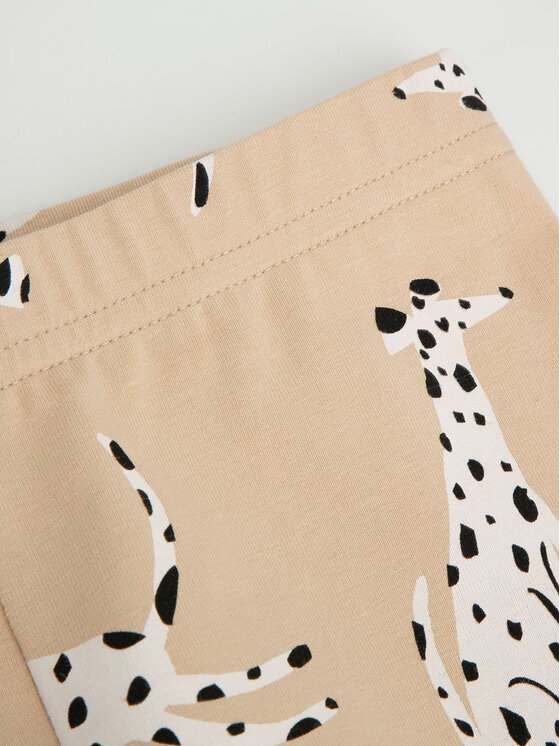 Coccodrillo Coccodrillo Leggings ZC3122101MGK Bež Slim Fit