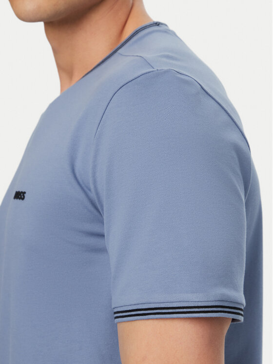 BOSS BOSS Póló Taul 50521245 Világoskék Regular Fit