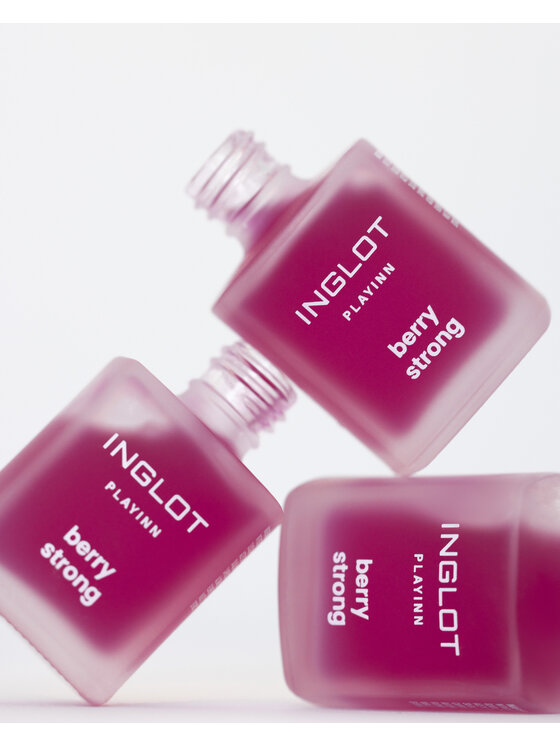 INGLOT INGLOT Berry Strong Playinn Odżywka do paznokci
