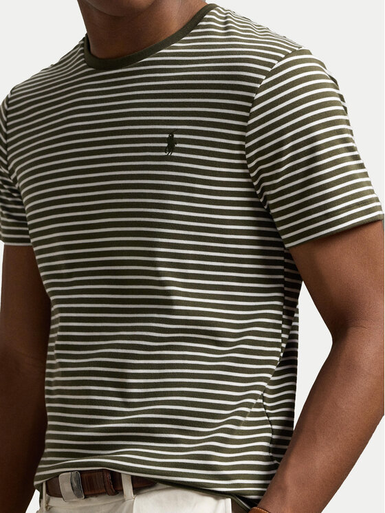 Polo Ralph Lauren Polo Ralph Lauren T-shirt 710961128001 Smeđa Custom Fit
