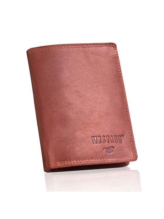 Mustang Mustang Portfel DENIMO HIGH WALLET Brązowy