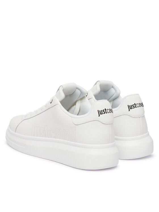Just Cavalli Just Cavalli Sneakersy 80QA3SBA ZPC16 Biela