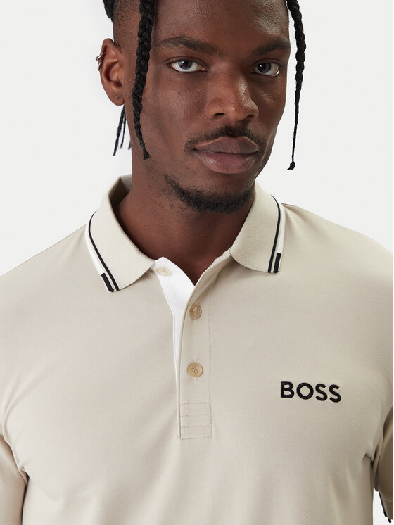 BOSS BOSS Polokošile Paddy Pro 50469102 Béžová Regular Fit