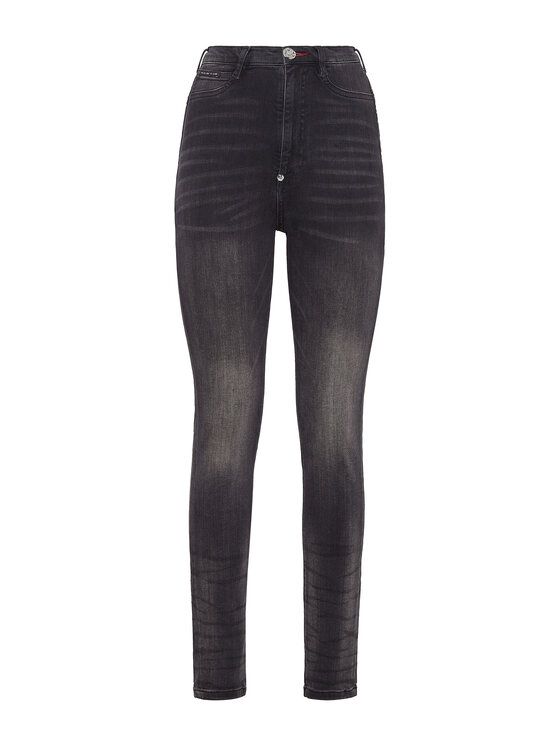PHILIPP PLEIN PHILIPP PLEIN Jeansy 3413 Czarny Slim Fit
