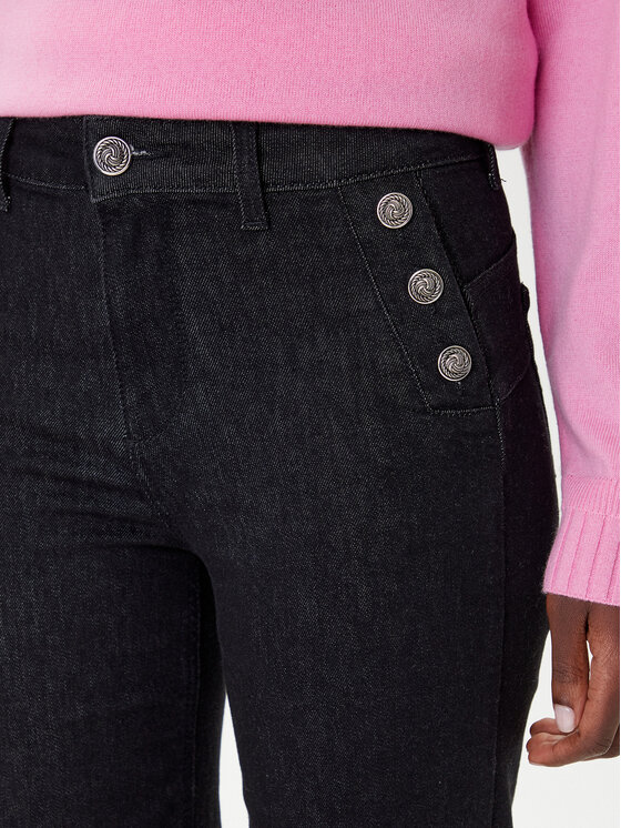 Liu Jo Liu Jo Jeansy UF5090 D0264 Černá Regular Fit