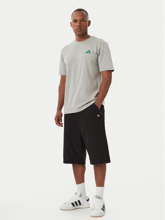 adidas adidas Tričko Taste Of Victory Pasta Graphic KG0945 Svetlosivá Regular Fit