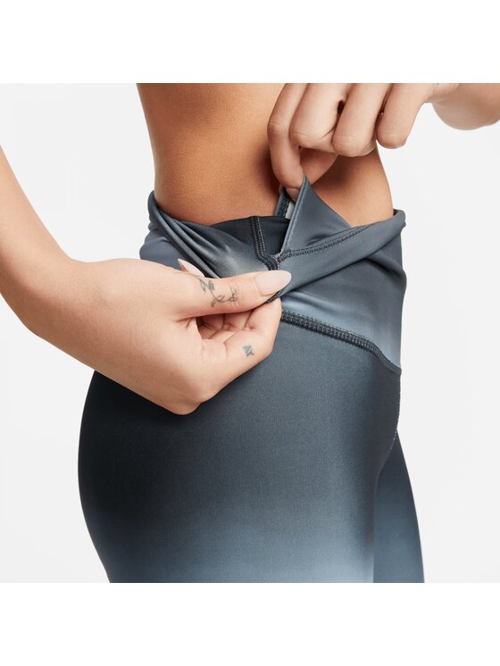 Nike Nike Leggings Yoga Grigio Regular Fit
