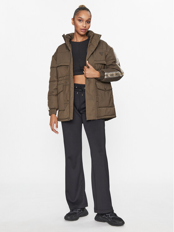 Guess Guess Демісезонна куртка V2BL09 WF330 Коричневий Regular Fit