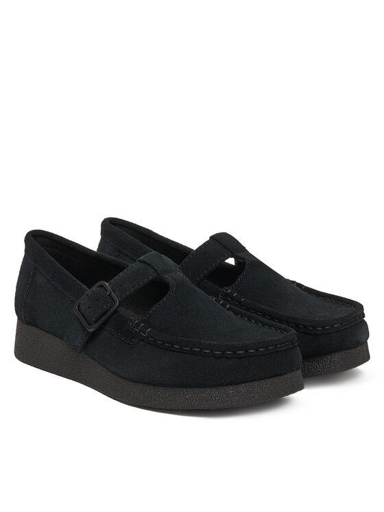 Clarks Clarks Polobotky WallabeeEVOBar 26183153 Černá