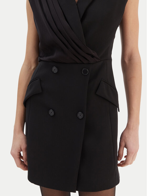KARL LAGERFELD KARL LAGERFELD Abito da cocktail B1W13051 Nero Slim Fit