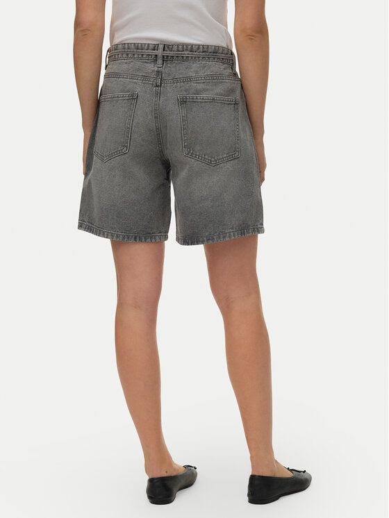 Vero Moda Vero Moda Džínové šortky Wien 10341837 Šedá Relaxed Fit