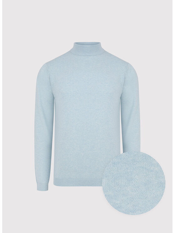 Pako Lorente Pako Lorente Sweter P26WB-2X-004 Niebieski Classic Fit