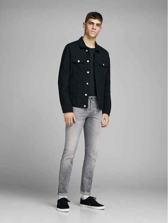 Jack & Jones Jack & Jones Blugi Glenn 12147024 Gri Slim Fit