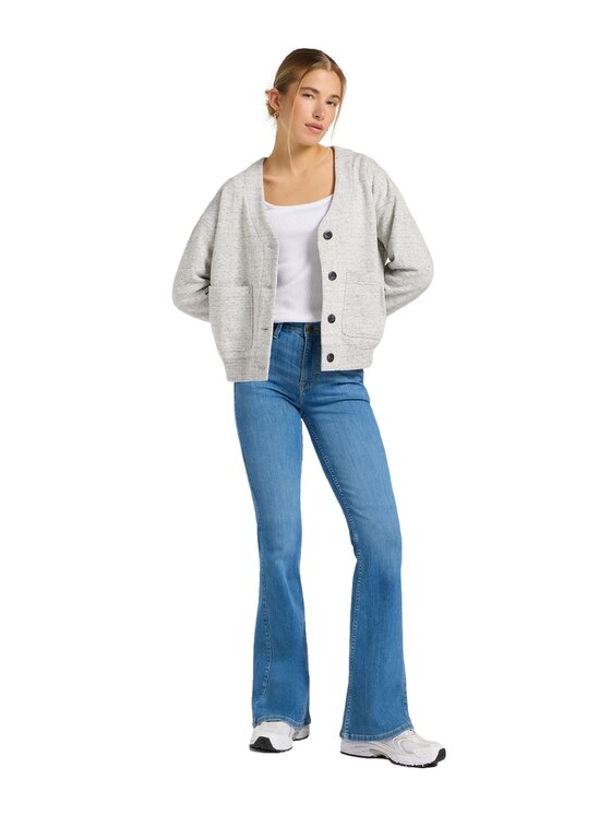 Lee Lee Jeansy 112370938 Niebieski Bootcut Fit