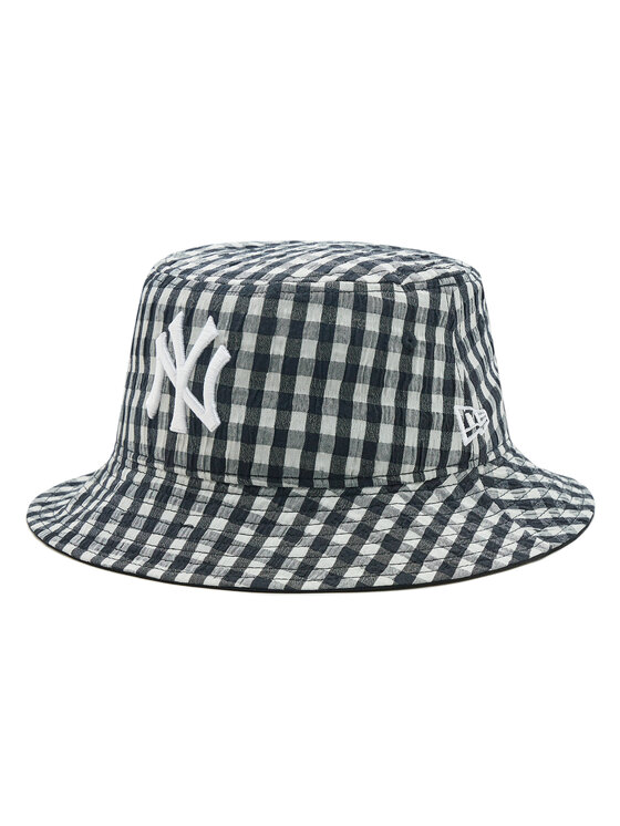 New Era Platmale Gingham Tapere 60298636 Melns