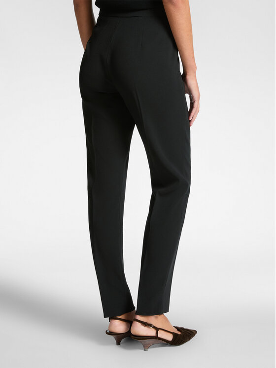 Elena Mirò Elena Mirò Spodnie materiałowe P162P000358N050 Czarny Regular Fit