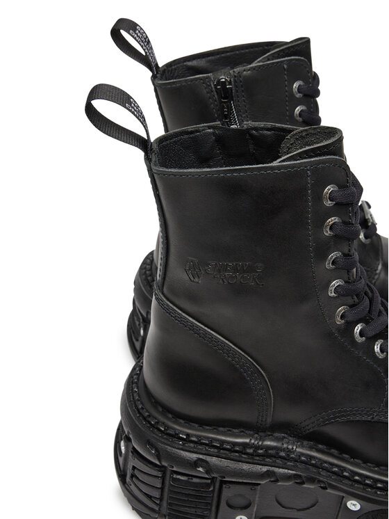 NEW ROCK NEW ROCK Bakancs M-TANK083-C1 Fekete