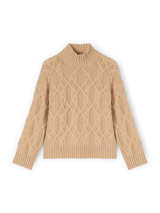 Motivi Motivi Cardigan M040W003715N002 Écru Regular Fit