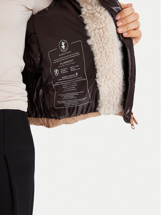 Save The Duck Save The Duck Télikabát D30974W LOVE21 Bézs Regular Fit