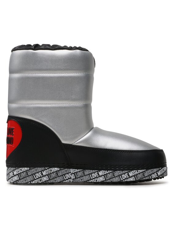 LOVE MOSCHINO LOVE MOSCHINO Čizme za snijeg JA24142G1HIT590A Srebrna