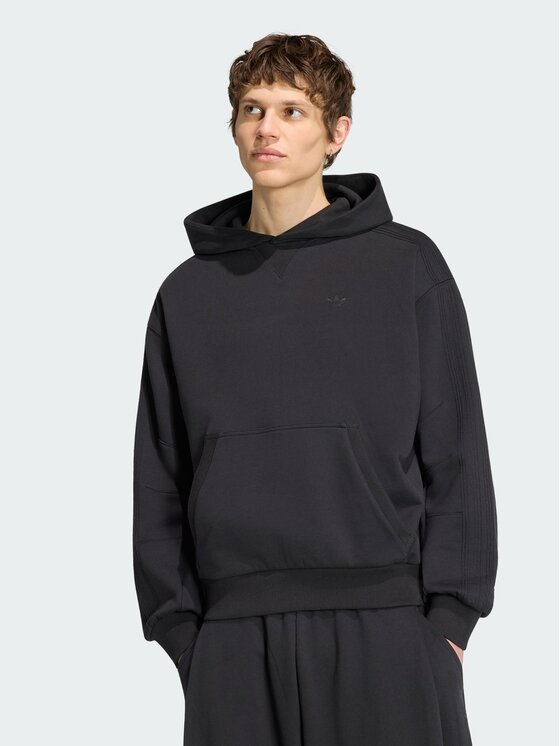 adidas adidas Bluza 169410 Czarny Loose Fit