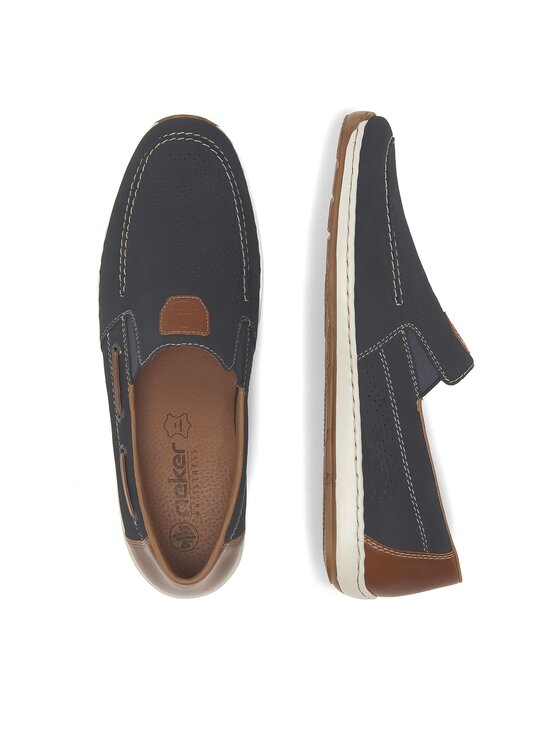 Rieker Rieker Półbuty 08866-15 Granatowy