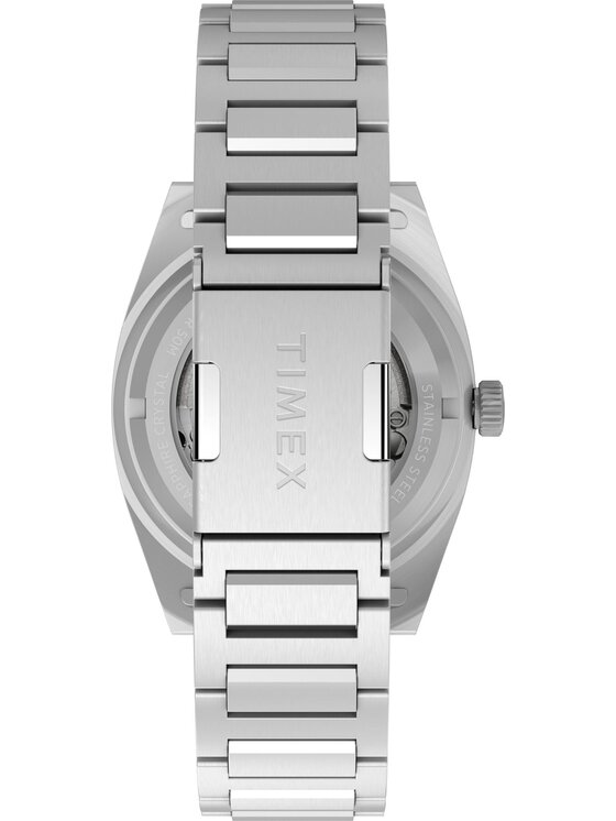 Timex Timex Zegarek TW2Y39600 Srebrny