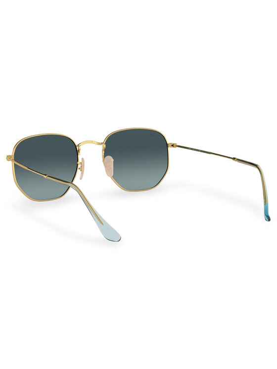 Ray-Ban Ray-Ban Okulary przeciwsłoneczne Hexagonal Flat Lenses 0RB3548N 91233M Złoty