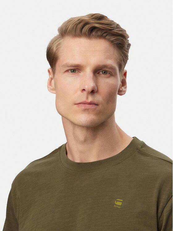 G-Star Raw G-Star Raw Tricou Lash Back D26043-C372 Verde Relaxed Fit