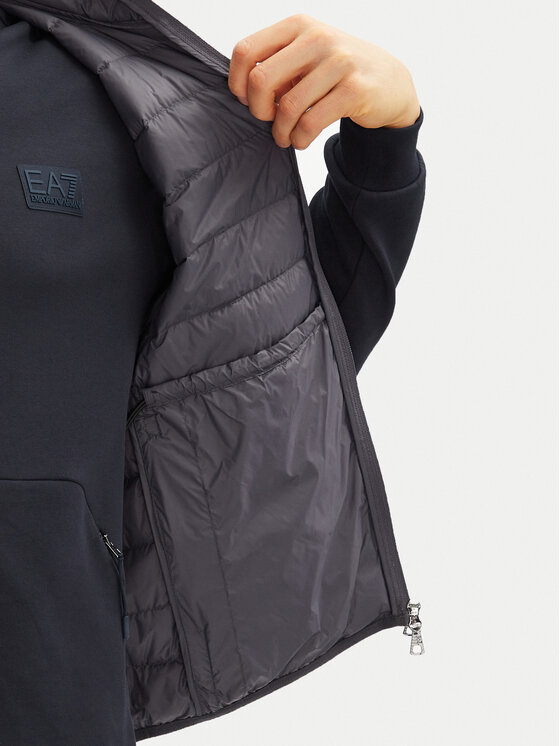 EA7 Emporio Armani EA7 Emporio Armani Жилет 8NPQ06 PNGPZ U8115 Сірий Regular Fit