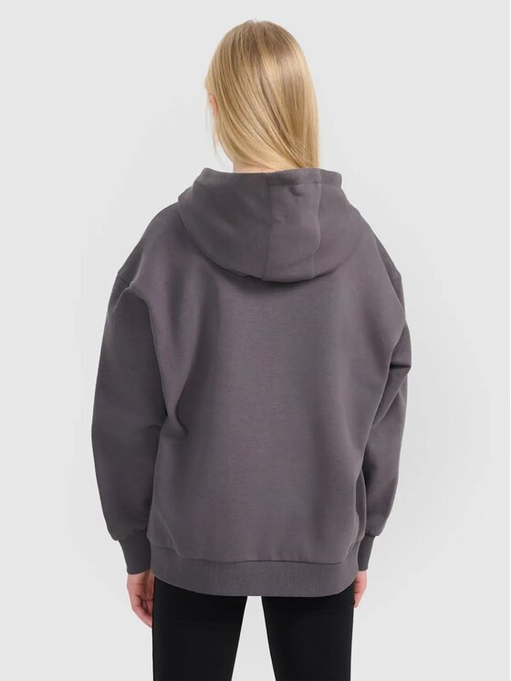 4F 4F Felpa 4FJASAW24TSWSF2156-22S Nero Oversize