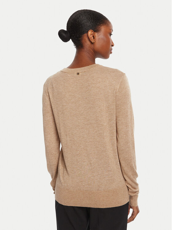 LOLA CASADEMUNT LOLA CASADEMUNT Pulover MF2511012 Bej Regular Fit