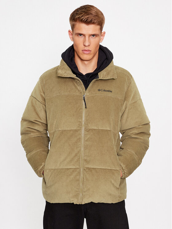 Columbia Columbia Зимно яке Puffect™ Corduroy Jacket 205099 Кафяв Regular Fit