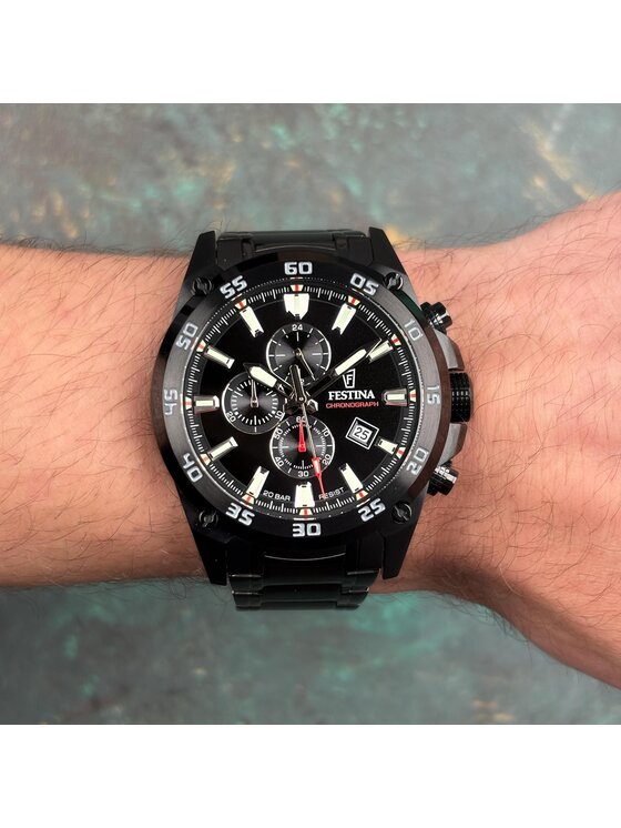 Festina Festina Zegarek F20735-3 Czarny