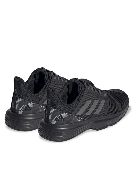 Adidas bounce black shoes deals