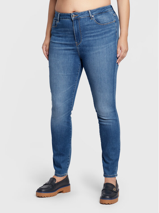 Jeans Harlem WW0WW35290 Blu Ultra Skinny Fit