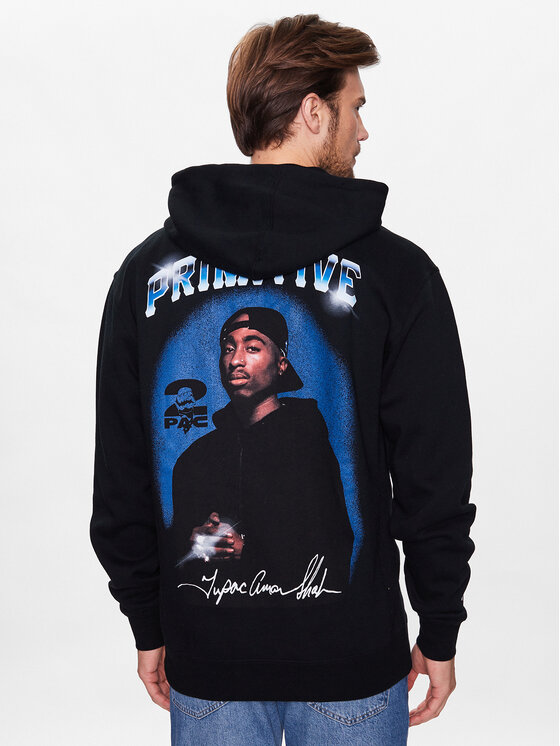 Primitive Primitive Jopa 2Pac P14395 Črna Regular Fit