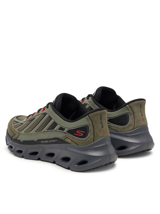 Skechers Skechers Laisvalaikio batai Glide-Step - Fater 233421/OLBK Žalia