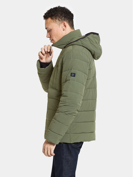Didriksons Didriksons Зимно яке Jona Usx Jkt 504923 Зелен Regular Fit