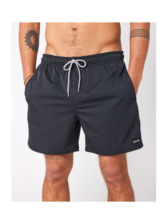 Rip Curl Rip Curl Szorty kąpielowe Daily Volley Czarny Regular Fit