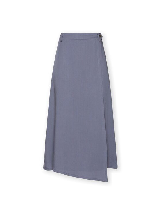 Elena Mirò Elena Mirò Gonna midi 1060P000080N013 Grigio Regular Fit