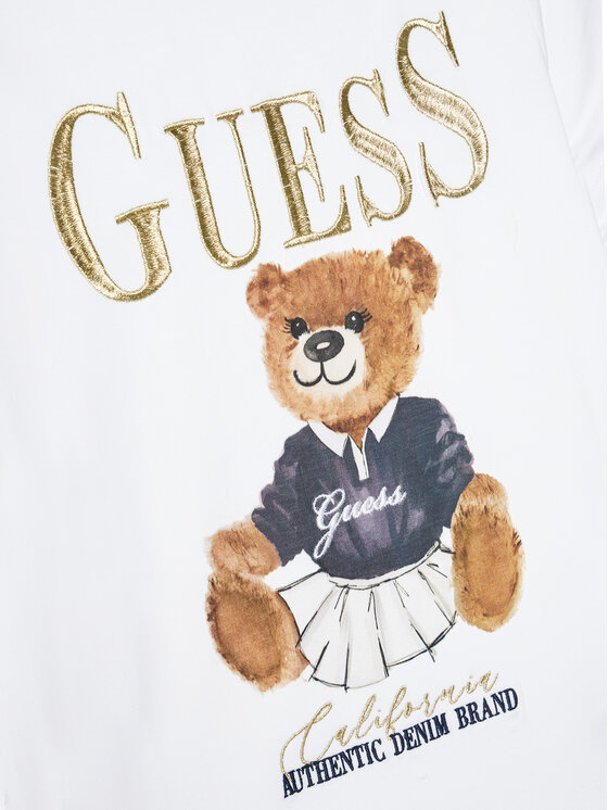 Guess Guess Футболка J5RI24 K6YW4 Білий Regular Fit