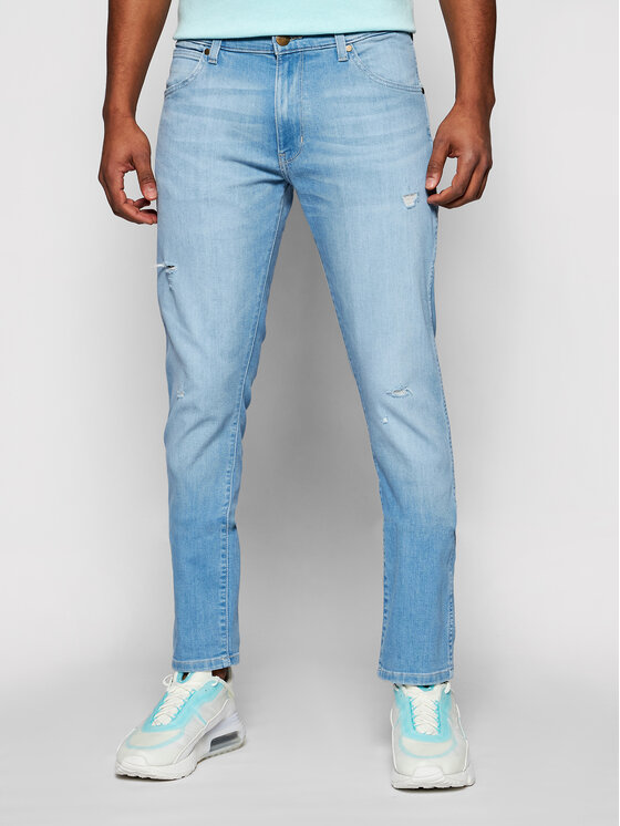 Wrangler Wrangler Jeans hlače Larston W18SC787A 112127448 Svetlo modra Slim Fit