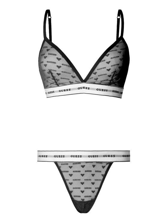 Guess Guess Set lenjerie intimă O5RG05 KCMT0 Negru