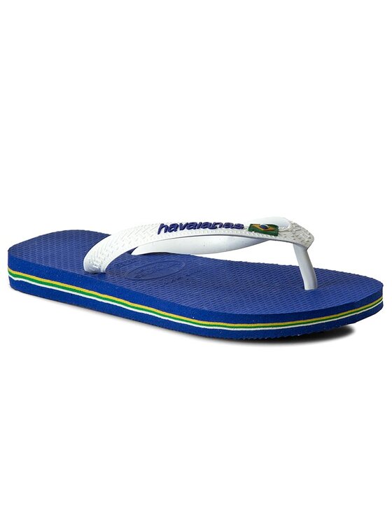 Japonki Havaianas, Rozmiar 35/36, Białe, Brasil Logo 41108502711