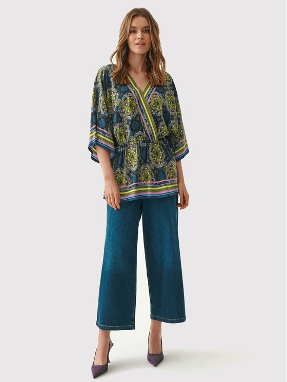 Blusa Monkona T2216.221 Multicolore Regular Fit