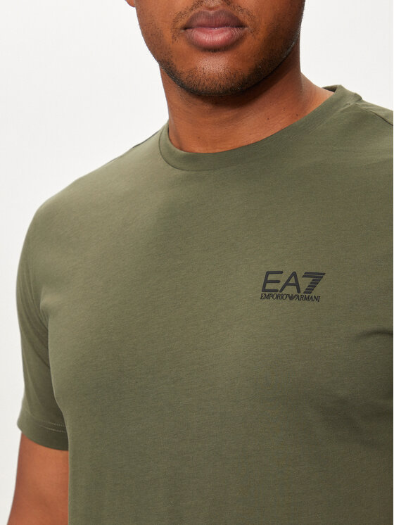 EA7 Emporio Armani EA7 Emporio Armani Тишърт 8NPT25-PJVPZ Зелен Regular Fit