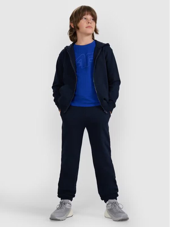 4F 4F Felpa 4FJWMM00TSWSM1859-31S Blu Oversize