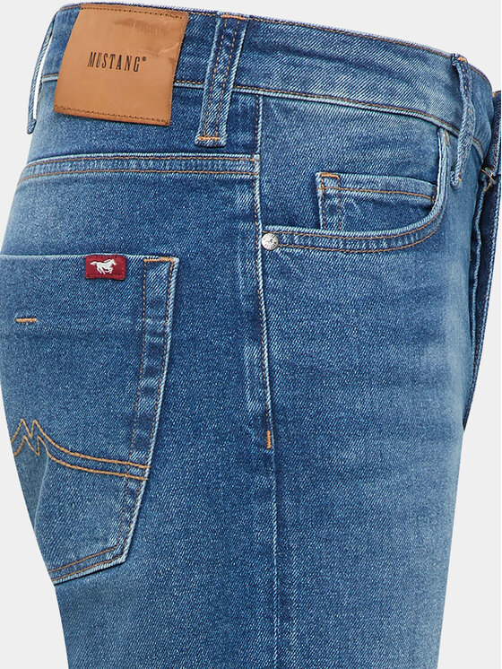 Mustang Mustang Jeans Michigan 1014875 Blau Straight Fit