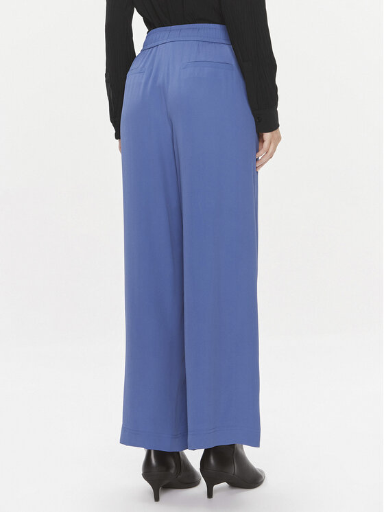 Marella Marella Pantaloni di tessuto Ribelle 2413131134 Blu Regular Fit